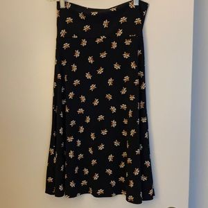 Lularoe Raccoon A-Line Skirt